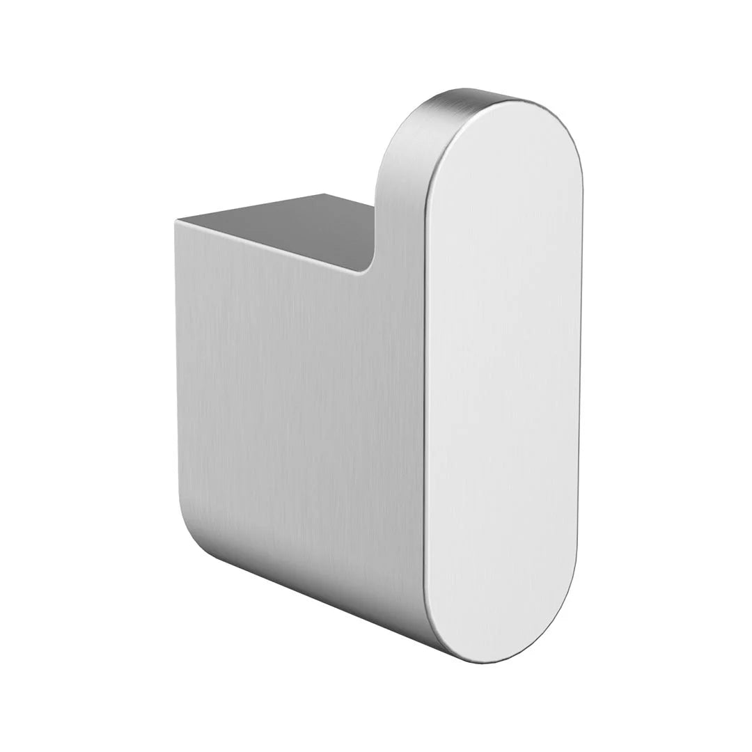 Cora Robe Hook Brushed Nickel 5306-BN - Bathroom Hub