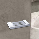 Cora Soap Holder Chrome & White 5310-CW