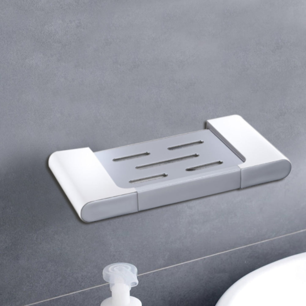 Cora Soap Holder Chrome & White 5310-CW