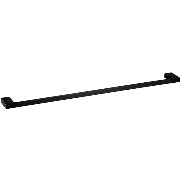 Eden Single Towel Rail 600mm Matt Black 5601-600-MB