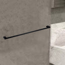 Eden Single Towel Rail 600mm Matt Black 5601-600-MB