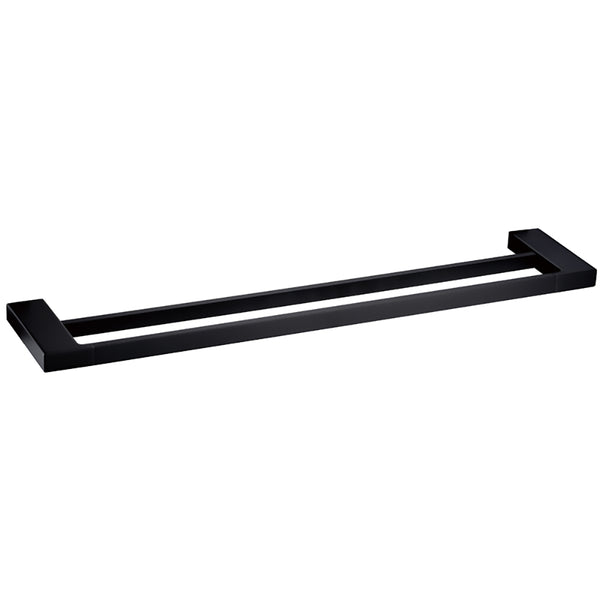 Eden Double Towel Rail 600mm Matt Black 5602-600-MB