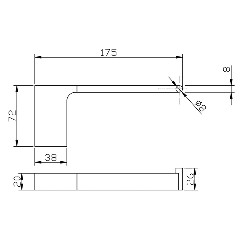 Eden Toilet Roll Holder 5604