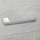 Eden Towel Bar Chrome & White 5605-CW - Bathroom Hub