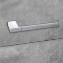Eden Towel Bar Chrome & White 5605-CW - Bathroom Hub