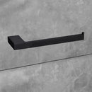Eden Towel Bar Matt Black 5605-MB - Bathroom Hub
