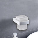 Eden Tumbler Holder Chrome & White 5607-2-CW