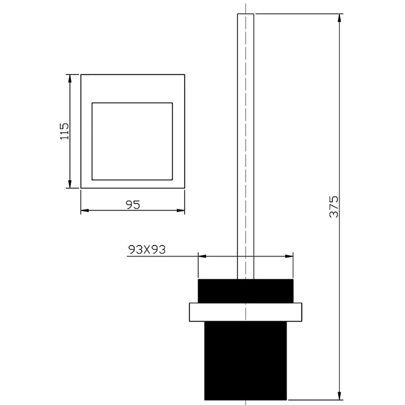 Eden Toilet Brush 5608