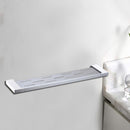 Eden Metal Shelf Chrome & White 5609-1-CW