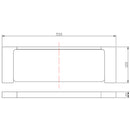 Eden Metal Shelf 5609-1