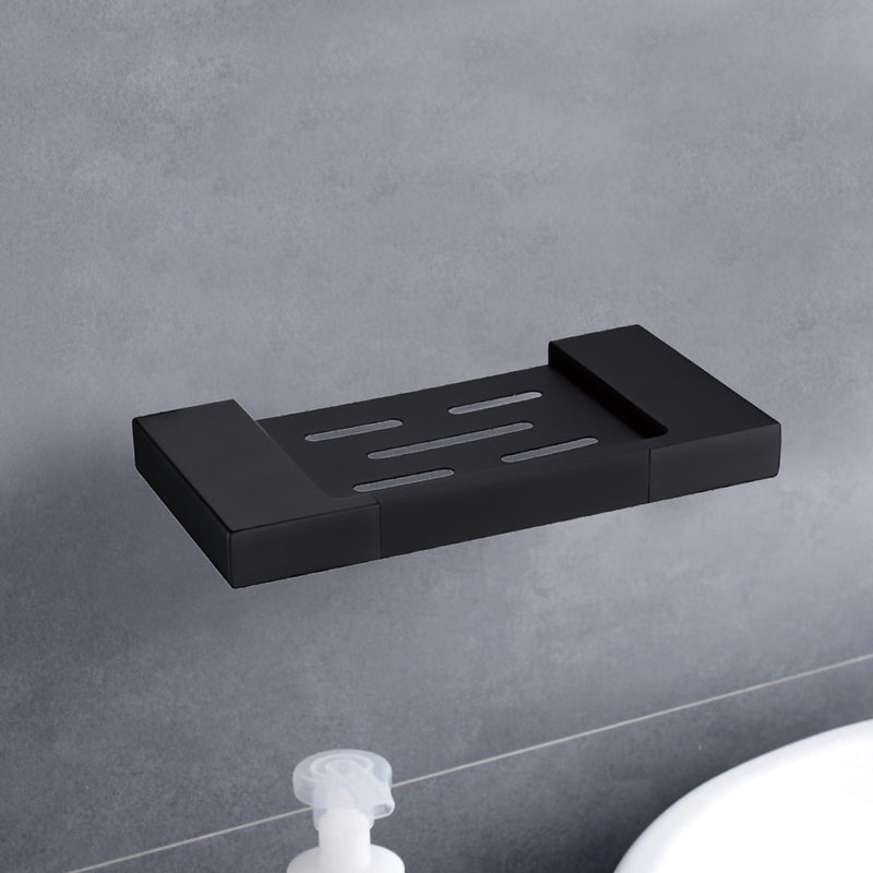 Eden Soap Holder Matt Black 5610-MB