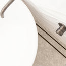 Aluminium Slimline Tile Insert Shower Drain Antique Brass 300-3000x100x21mm