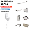 Ruki Brushed Nickel Bathroom Package Deal
