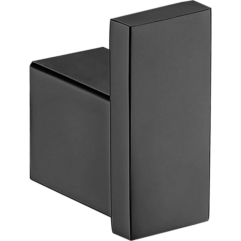 Rosa Robe Hook Matt Black 6401-MB - Bathroom Hub