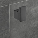 Rosa Robe Hook Matt Black 6401-MB