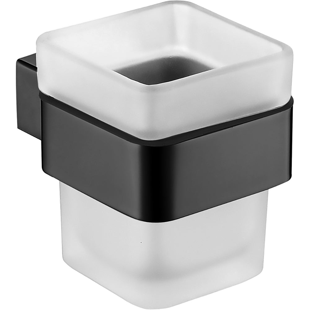 Rosa Tumbler Holder Matt Black 6402-MB - Bathroom Hub