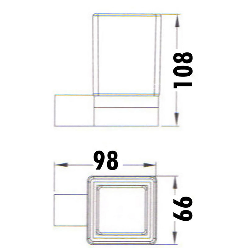 Rosa Tumbler Holder 6402-B