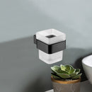 Rosa Tumbler Holder Matt Black 6402-MB