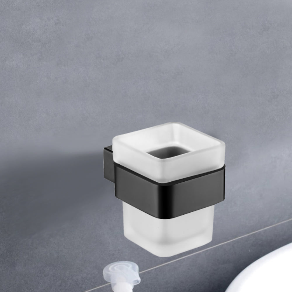 Rosa Tumbler Holder Matt Black 6402-MB - Bathroom Hub
