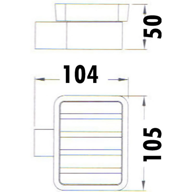 Rosa Soap Dish 6403-B