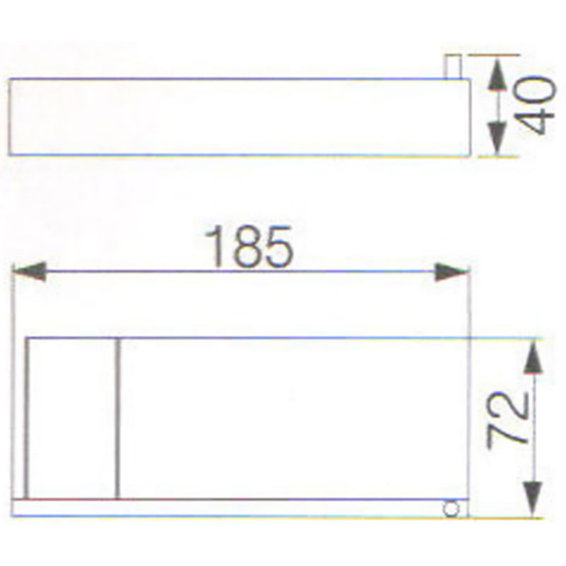 Rosa Toilet Roll Holder 6404