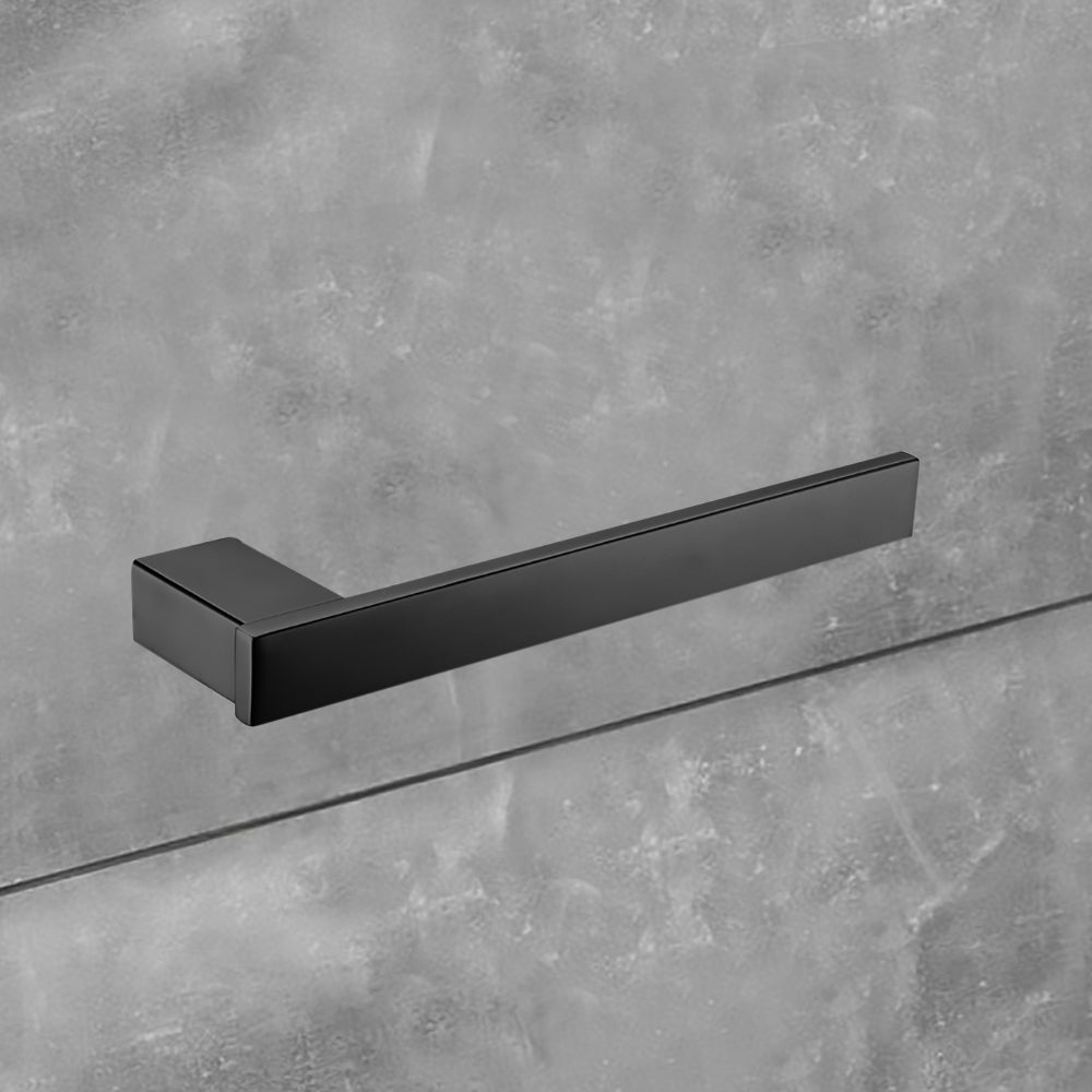Rosa Towel Bar Matt Black 6405-MB - Bathroom Hub