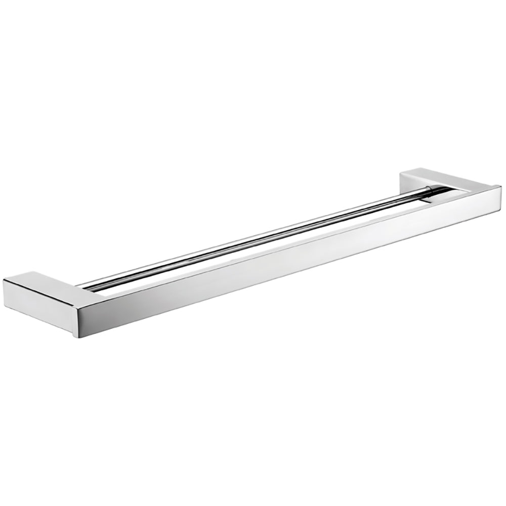 Rosa Double Towel Rail 610mm Chrome 6408D-610-CH