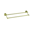 Vintage Double Towel Rail 600mm in Brushed Gold [66502-600BG]