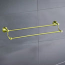 Vintage Double Towel Rail 600mm in Brushed Gold [66502-600BG]