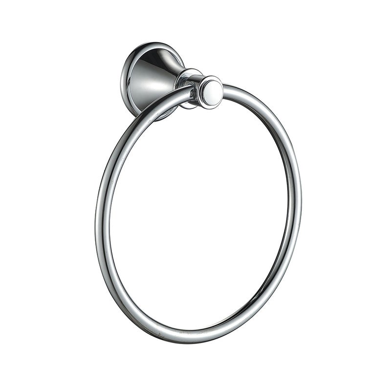 Vintage Towel Ring Chrome