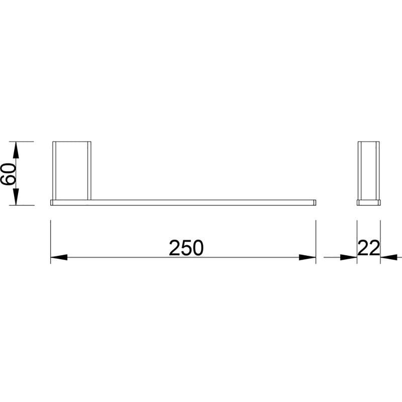 Aiko Towel Bar 7104