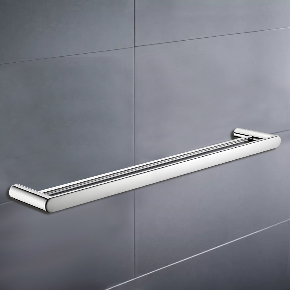 Dove Double Towel Rail 610mm Chrome 7302-610-CH