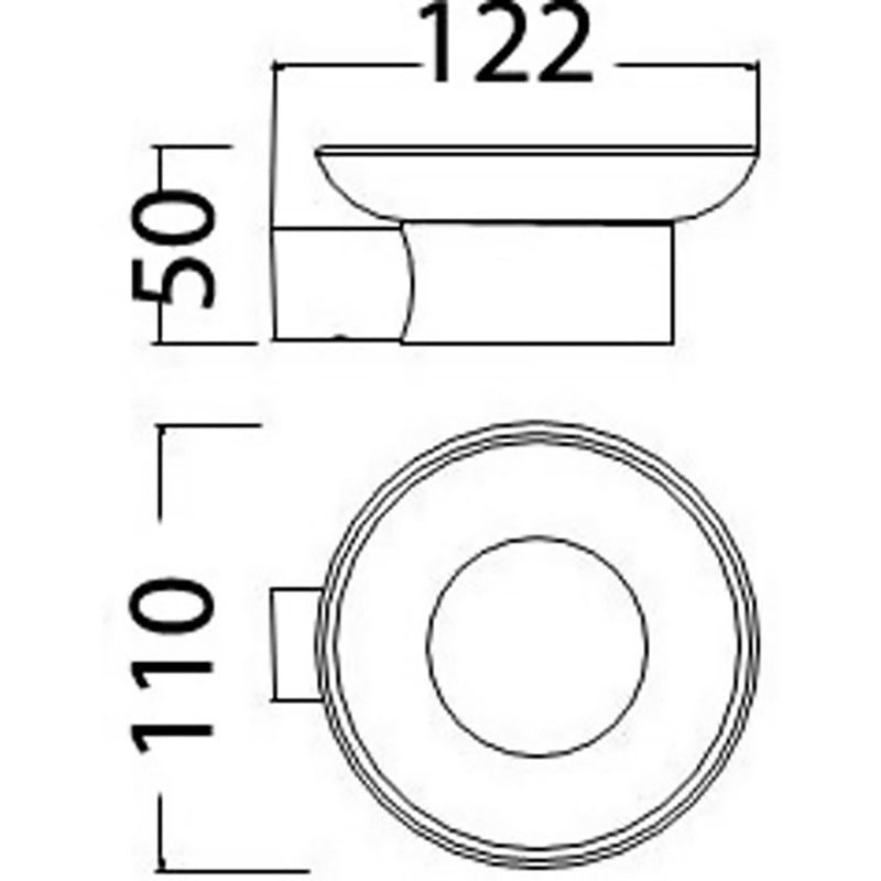 Dove Soap Dish 7307