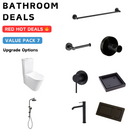 Hali Matt Black Bathroom Package Deal