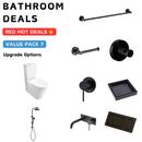 Hali Matt Black Bathroom Package Deal