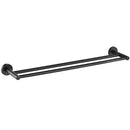 Otus Double Towel Rail 600mm Matt Black 8111-600-B