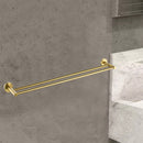 Otus Double Towel Rail 800mm Brushed Gold 8111-75-BG