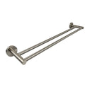 Otus Double Towel Rail 750mm Brushed Nickel 8111-750-BN