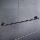 Otus Single Towel Rail 600mm Gunmetal 8112-600-GM