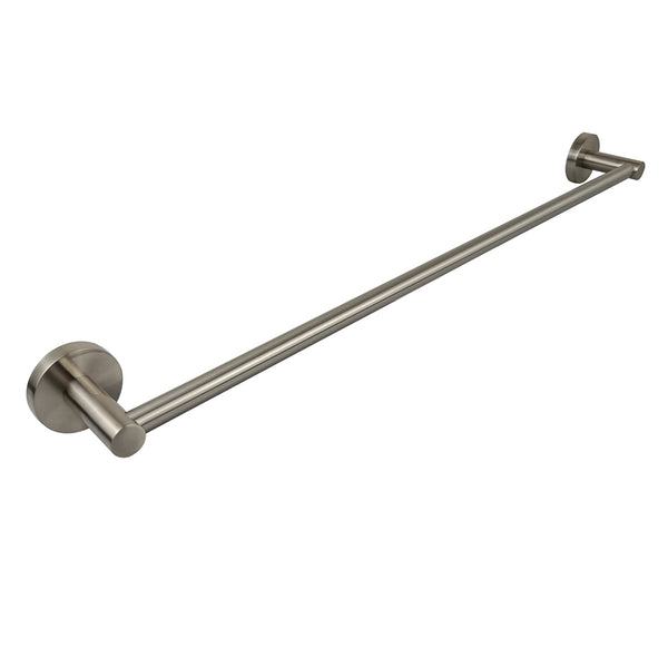 Otus Single Towel Rail 750mm Brushed Nickel 8112-750-BN