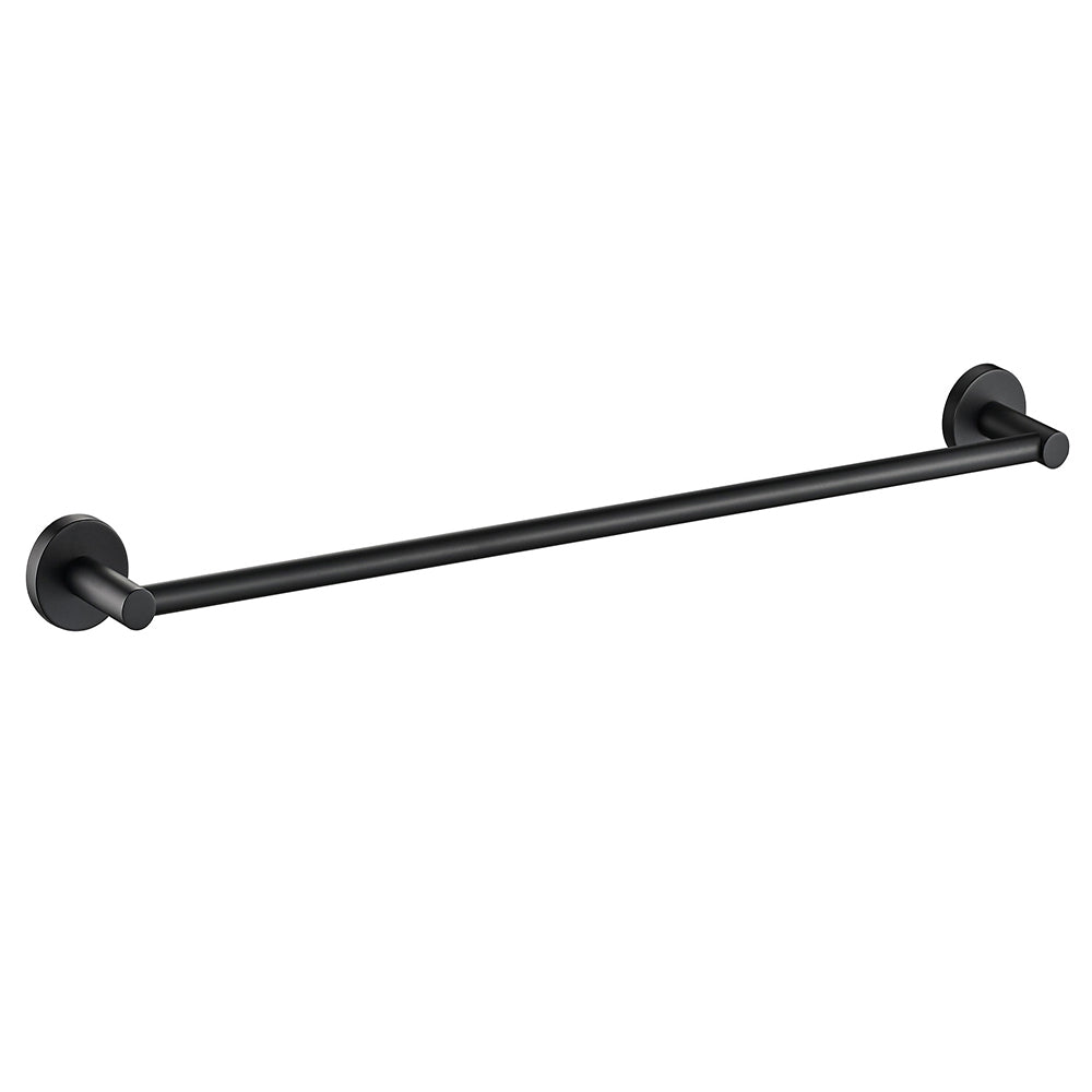 Otus Single Towel Rail 750mm Gunmetal 8112-750-GM - Bathroom Hub