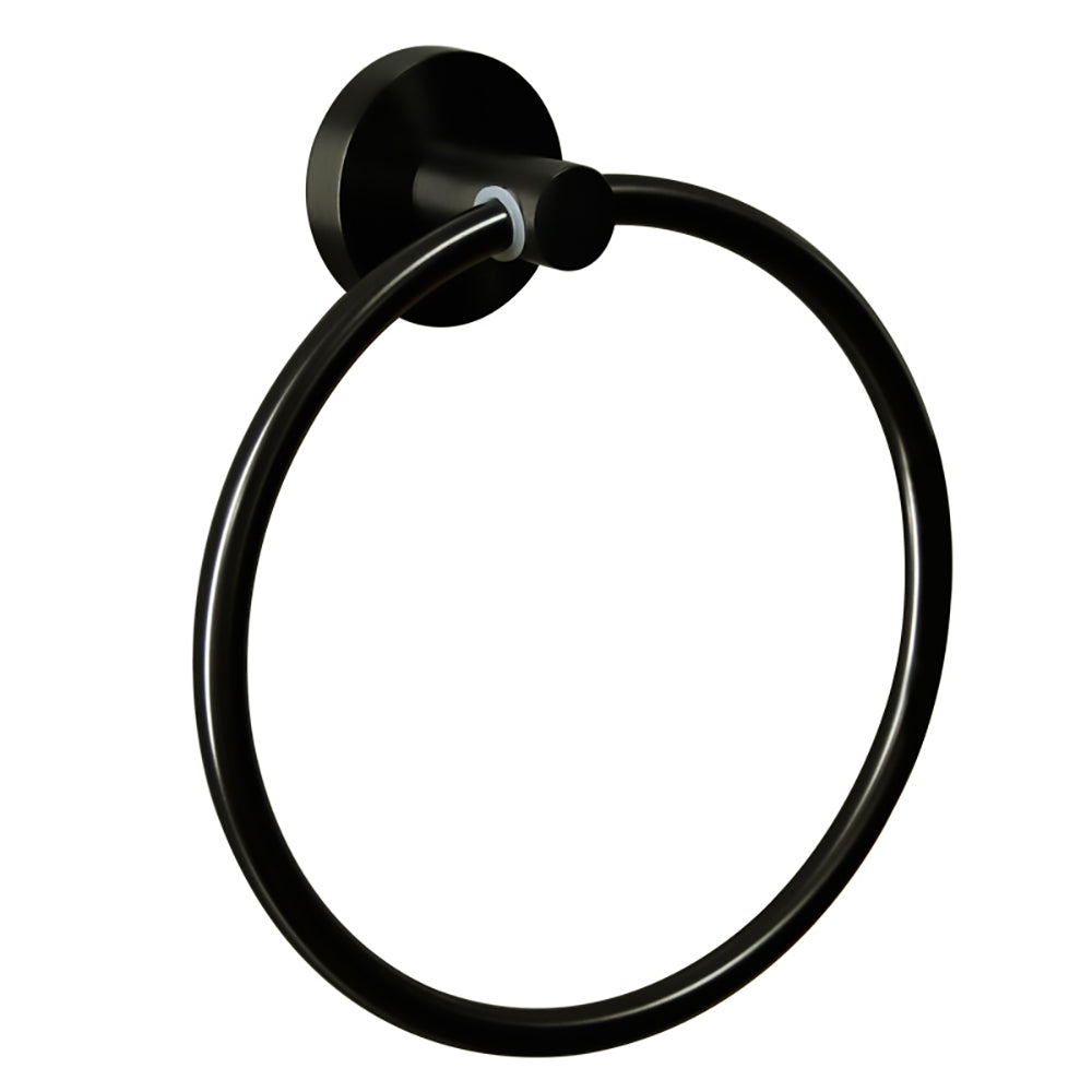 Otus Towel Matte Black Ring 8113-B - Bathroom Hub