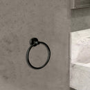 Otus Towel Matte Black Ring 8113-B