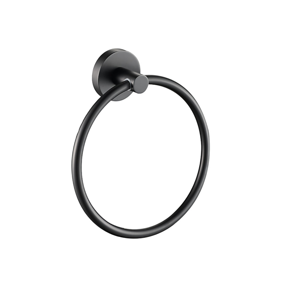 Otus Towel Ring Gunmetal 8113-GM - Bathroom Hub