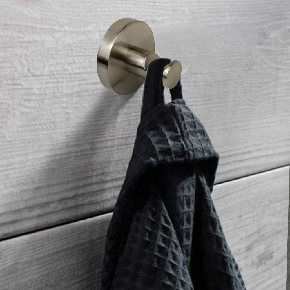 Otus Robe Hook Brushed Nickel 8115-BN - Bathroom Hub