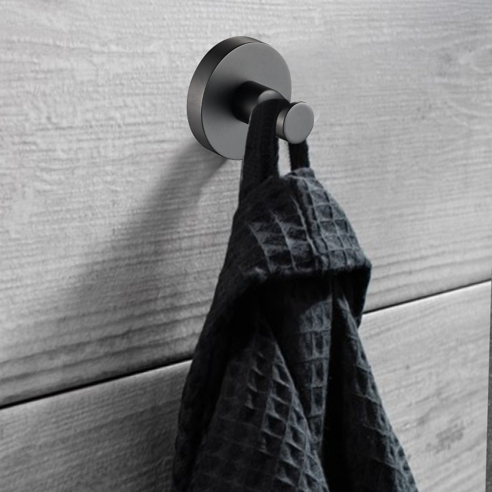 Otus Robe Hook Gunmetal 8115-GM - Bathroom Hub