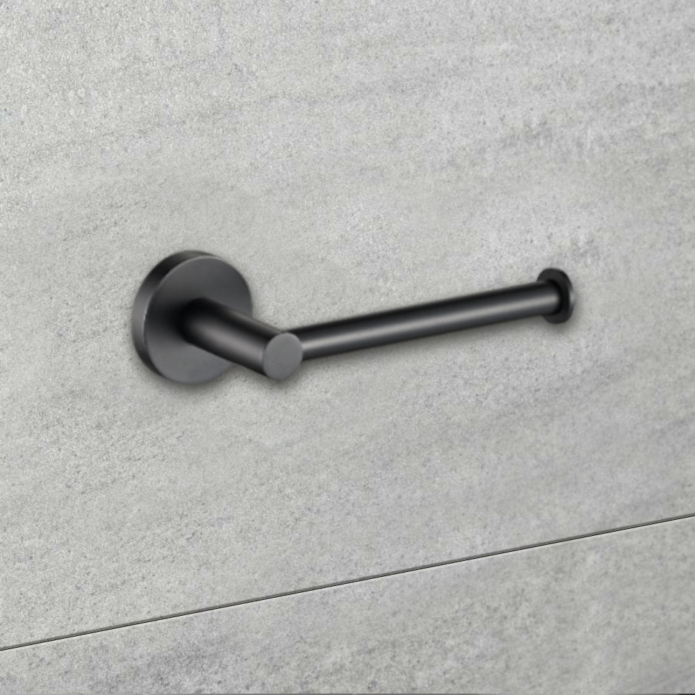 Otus Toilet Roll Holder Matt Black 8116A-B - Bathroom Hub