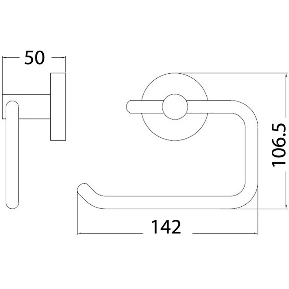 Otus Toilet Roll Holder 8116 - Bathroom Hub