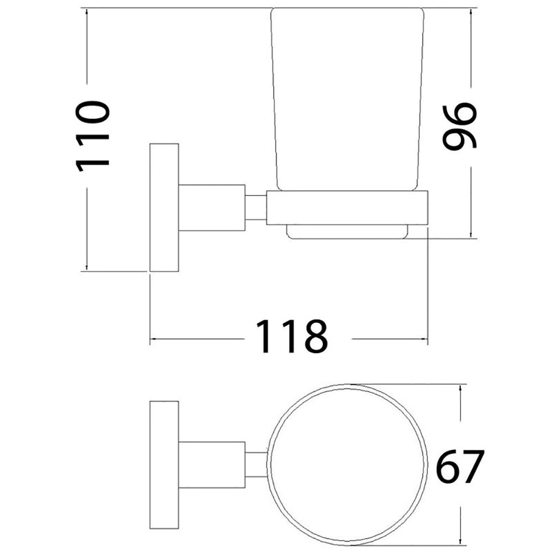 Otus Tumbler Holder 8121