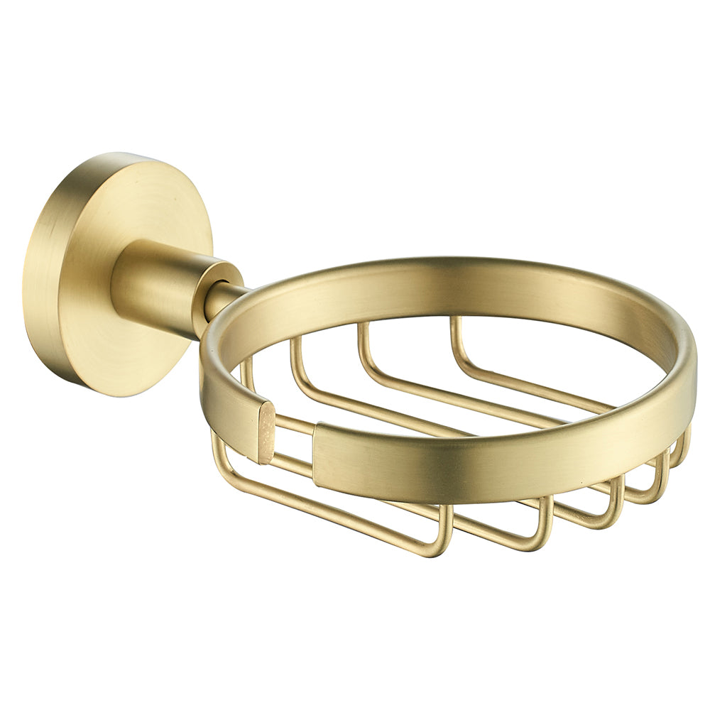 Otus Soap Wire Brushed Gold 8124-BG - Bathroom Hub